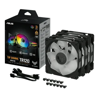 ASUS TUF Gaming TR120 ARGB Reverse Fan Triple Pack