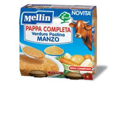 MELLIN-PAPPA COMPL MANZO 2X250G