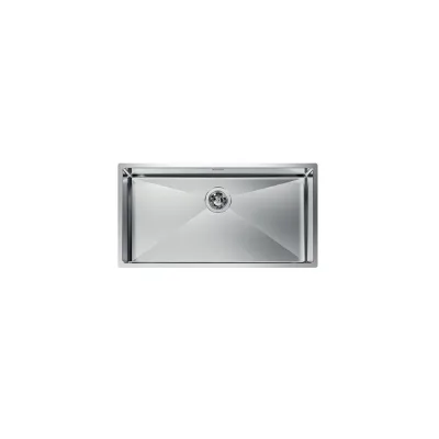 PRONTA CONSEGNA - Foster Lavello una vasca 1718 050 finitura acciaio inox da 84x44 cm