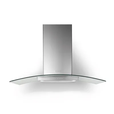 PRONTA CONSEGNA - Faber Cappa a parete RAY SRM LED X/V NS A90 325.0617.051 finitura acciaio inox e vetro da 90 cm