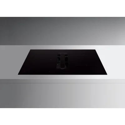 Falmec Piano cottura a induzione con cappa integrata Zero Easy in vetroceramica nero da 84 cm - IN PROMOZIONE CON VOUCHER FINO AL 6/07