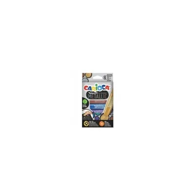 Carioca CONF6 TEMPERA IN STICK - METALLIC 42674