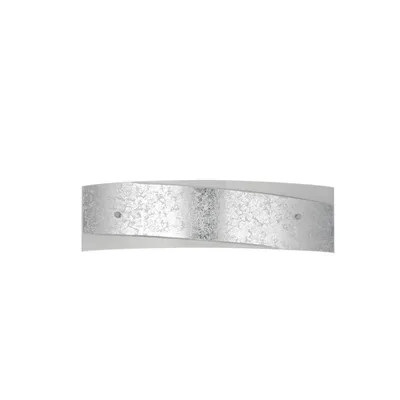 Applique Bianco/Silver 2Xe14 45X12X9Cm