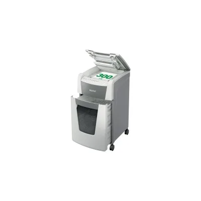 Distruggidocumenti automatico per ufficioLeitz IQ 300 Autofeed P4 80150000 Distrugge 300 fogli