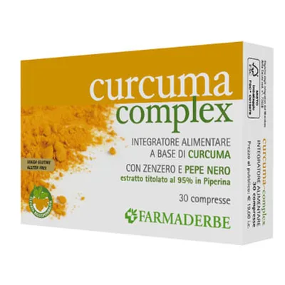 Farmaderbe Curcuma Complex 30 Compresse