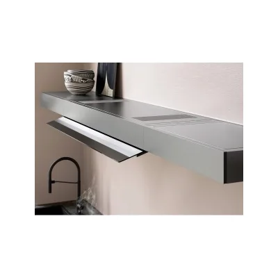Falmec Cappa a parete filtrante Shelf finitura nero da 120 cm
