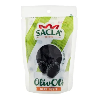 Olive nere toste Saclà Olivolì in busta 100 gr