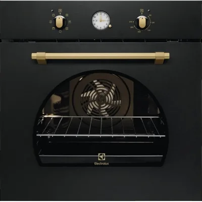 Electrolux Forno multifunzione Rustico FR65G finitura nero ghisa da 60 cm