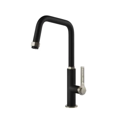 Gessi Miscelatore monocomando Officine - Gessi 60051 599 finitura Finox / Matte Black - IN PROMOZIONE FINO AL 6/07