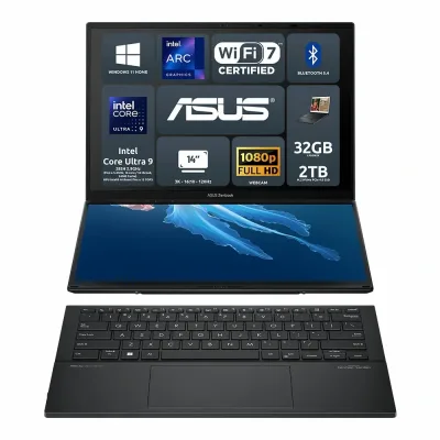 ASUS Zenbook Duo OLED UX8406CA-PZ031W Intel Core Ultra 9 285H 32GB Touchscreen Win 11