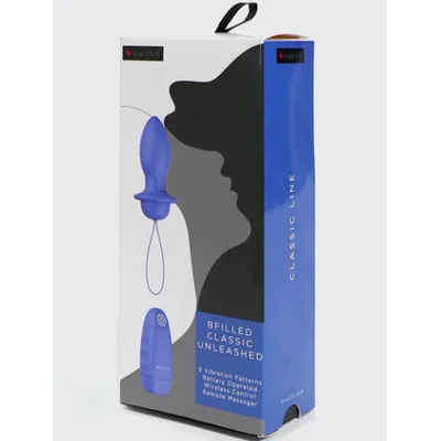Plug Anale Vibrante con Telecomando Wireless Denim telecomando vibrazioni 5X