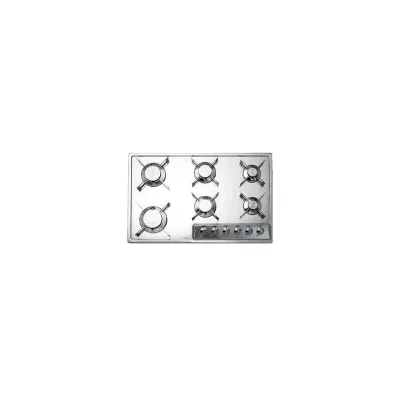 Alpes Piano cottura da appoggio a gas A 578/6G in acciaio inox da 78 cm