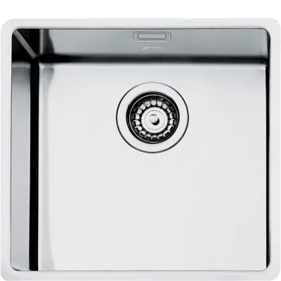 Smeg S Lavello una vasca VFU50SFR finitura acciaio inox da 54x44 cm - Filotop/Flat/Sottotop - IN PROMOZIONE FINO AL 6/07