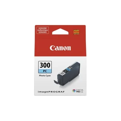 CARTUCCIA ORIGINALE CANON 4197C001 CIANO PHOTO PFI300PC IMAGEPROGRAF PRO-300
