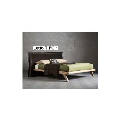 Altacorte Letto king size con testiera Pegaso Tipo 1 da 180 cm