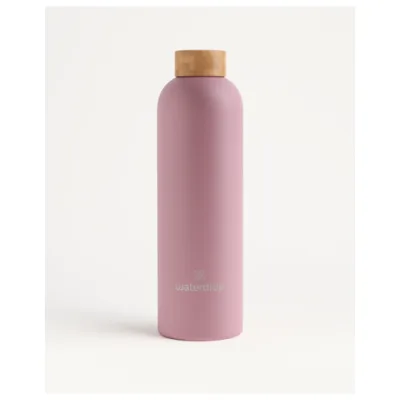 WATERDROP BOTTIGLIA ACCIAIO PASTEL PINK