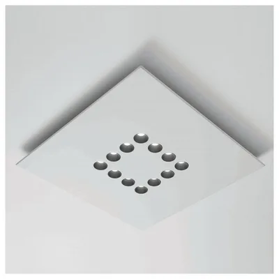 Minitallux Plafoniera a LED Confort 12Q in diverse finiture by Icone Luce