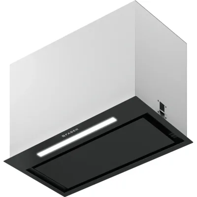 Faber Cappa sottopensile INKA LUX PREMIUM BK MATT A52 305.0658.608 finitura nero opaco da 52 cm