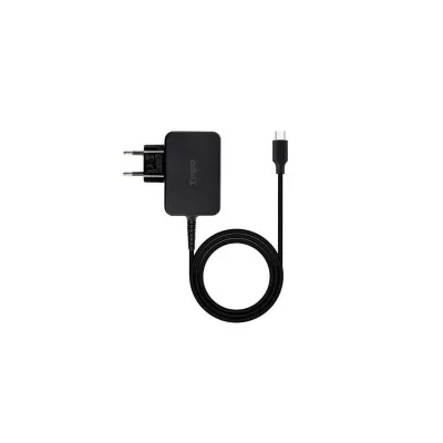 Caricabatterie per laptop Tooq GaN USB-C/PD da 65 W Cavo da 1,80 m Nero TQLC-USBCGAN65PD