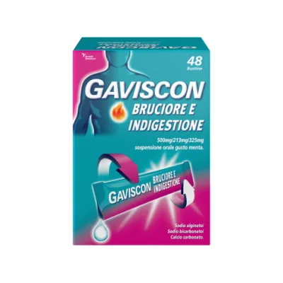 GAVISCON BRUCIORE E INDIGESTIONE 48 BUSTE