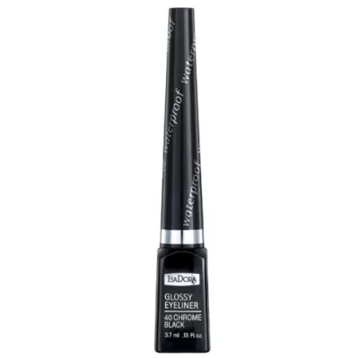 ISADORA GLOSSY EYELINER CHROME BLACK 40
