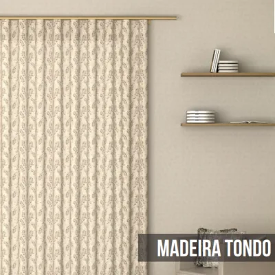 Bastone per tende Madeira Tondo
