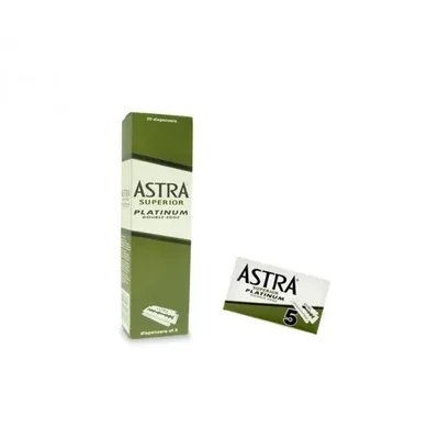 Lame da barba astra platinum 100 pz