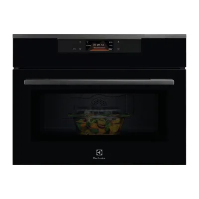 Electrolux | Forno microonde con grill da incasso KVMBE08H finitura nero da 60 cm