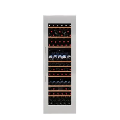 Avintage Cantinetta vino a colonna da incasso AVI97AX3ZI finitura inox/nero da 60 cm