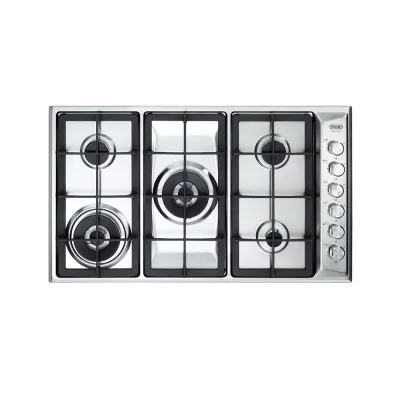 PRONTA CONSEGNA - De Longhi Piano cottura a gas PLI 59D GHD in acciaio inox da 86 cm