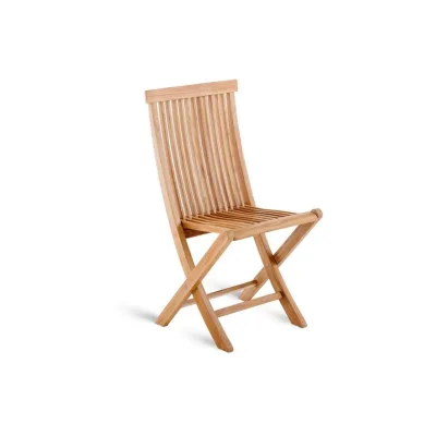 Unopiù Sedia pieghevole WILLIAM in teak - Con o senza cuscino - IN PROMOZIONE FINO AL 6/07