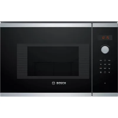 Bosch Microonde da incasso BEL523MS0 finitura acciaio inox da 60 cm - Serie 4