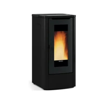 Extraflame Stufa a pellet canalizzata TEOREMA PLUS AD 1295752 finitura nero