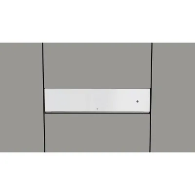 Fulgor Cassetto scaldavivande FWD 150 WH finitura vetro bianco da 60 cm