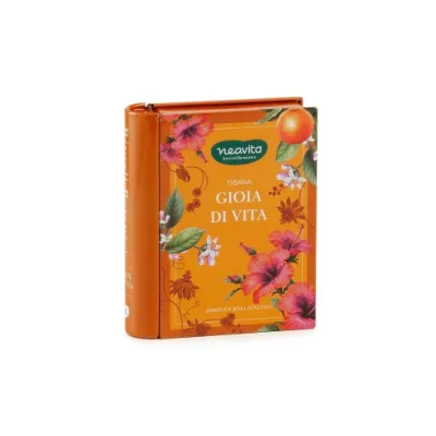 NEAVITA RITUALI BOTANICI TISANA GIOIA DI VITA RITUALI BOTANICI 5 FILTROSCRIGNO X 3 G IN MINI LIBRO ARANCIONE