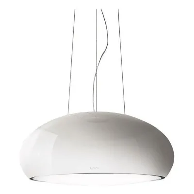 Elica Cappa a sospensione SEASHELL WH/F/80 PRF0024262A finitura bianco perla da Ø80 cm
