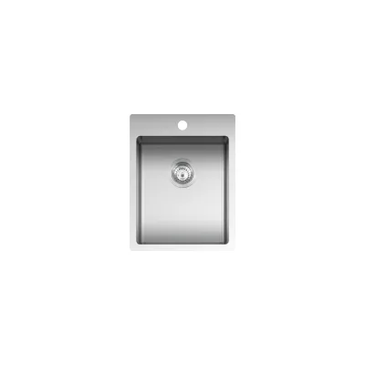 PRONTA CONSEGNA - Barazza Lavello una vasca B_SMART 1LBS41 finitura inox satinato da 39x50.5 cm - IN PROMOZIONE FINO AL 5/09