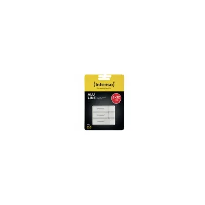 INTENSO CHIAVETTA 32GB SILVER USB 2.0 3PZ. 3521483