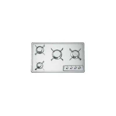 Alpes Piano cottura a gas F 489/3GTC in acciaio inox da 89 cm