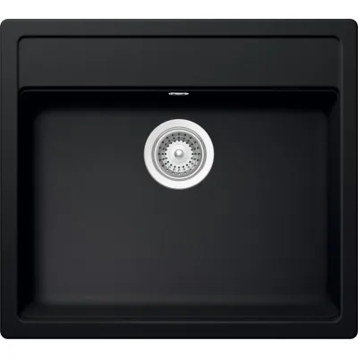 Schock Lavello una vasca VERO N100 VEON100A84 finitura nero puro da 57x51 cm