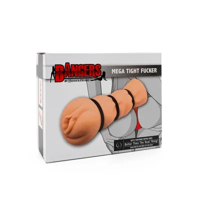Masturbatore Uomo Hidden Desire Mega Tight TPR con 3 Anelli Regolabili