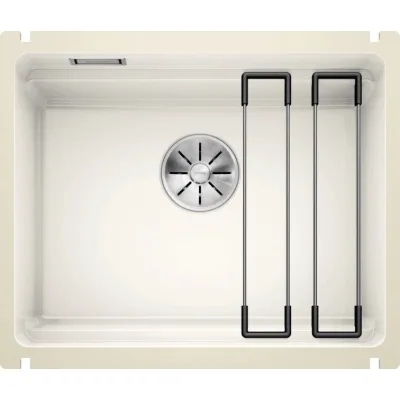 Blanco Lavello una vasca ETAGON 500-U 1525149 in ceramica bianco da 54x45.6 cm - Sottotop