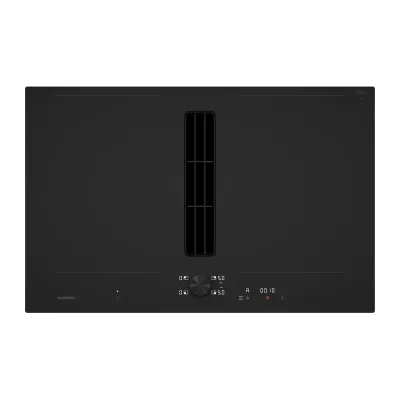Gaggenau Piano cottura a induzione con cappa integrata CV282101M in vetroceramica nero opaco da 80 cm - RICHIEDERE PREVENTIVO