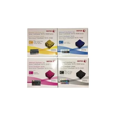 SOLID INK ORIGINALE 4STICK XEROX 108R00947 MAGENTA COLORQUBE 8570 METERED