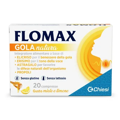 Flomax Gola Natura Miele e Limone 20 Compresse