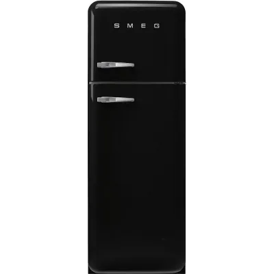 Smeg Frigorifero doppia porta con cerniere a destra a libera installazione FAB30RBL6 finitura nero da 60 cm - IN PROMOZIONE FINO AL 30/06