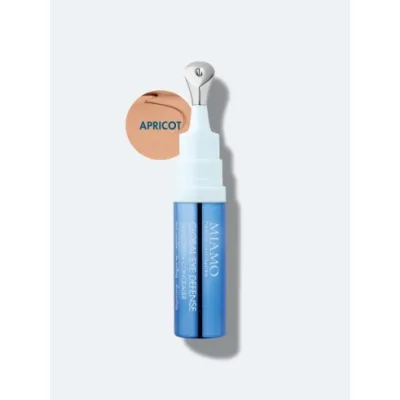MIAMO SKIN COLOR CARE GLOBAL EYE DEFENCE PEPTIDE CONCEALER APRICOT SPF30