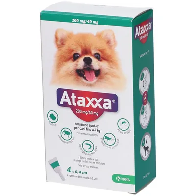Ataxxa Spot On*4pip 0,4ml 4kg