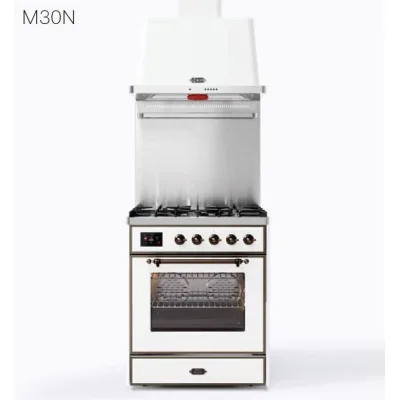 Ilve Cucina M30N Majestic M30DNE3 piano cottura 5 fuochi da 76 cm - IN PROMOZIONE FINO AL 6/07