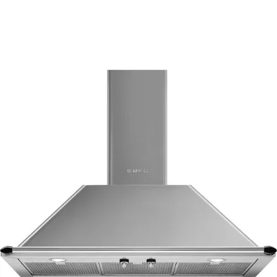 Smeg S Cappa aspirante a parete KTR90XE finitura inox da 90 cm